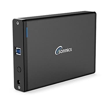 Sonnics 2 TB Disco duro externo de sobremesa USB 3.0 de alta velocidad para Smart TV Samsung y LG
