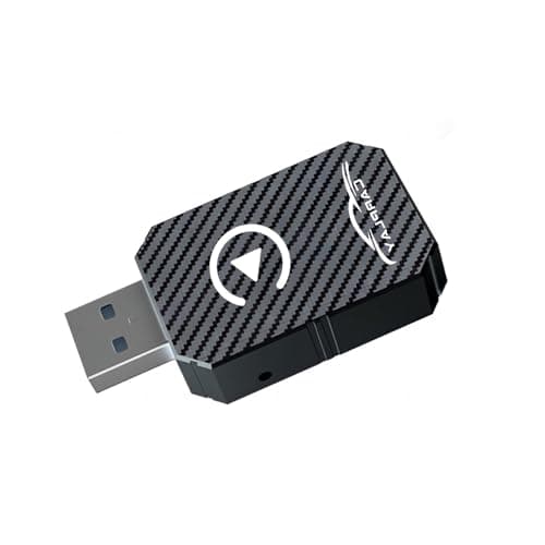 Adaptador inalámbrico CarPlay actualizado, CarPlay inalámbrico, convierte CarPlay con cable a inalámbrico, adaptador inalámbrico Plug and Play, compatible con coches de 2017 y iPhone iOS 10+