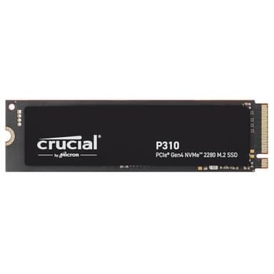 Crucial P310 SSD 2TB PCIe Gen4 NVMe M.2 2280 SSD Interno Gaming, Disco Duro SSD, Hasta 7.100 MB/s, Compatible con Ordenador Portátil y de Sobremesa - CT2000P310SSD801 (Edición Acronis)
