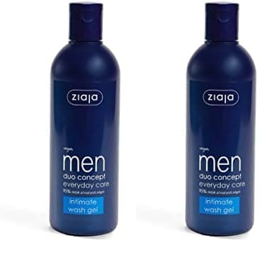 Ziaja MEN Gel de higiene íntima para hombre (Paquete de 2)