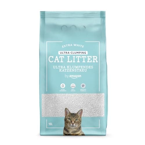 by Amazon Arena aglomerante ultrablanca para Gatos 10 L