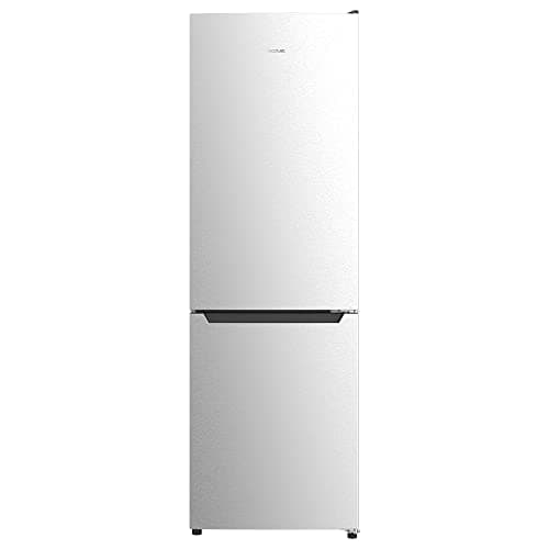 Cecotec Frigorífico Combi 2 Puertas Bolero CoolMarket Combi 322 Inox E. 322 L, Altura 185 y 60 cm de Ancho, Bajo Consumo, Sistema Multi Air Flow, Total No frost y 2 Cajones