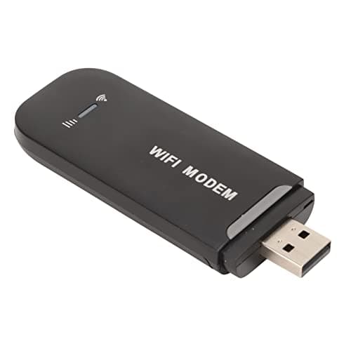 Enrutador WiFi Portátil USB 4G LTE, Módem WiFi USB de 150 Mbps, Enrutador de Red Inalámbrica, Punto de Acceso de Viaje para PC de Teléfono con Tarjeta SIM de Punto de Acceso