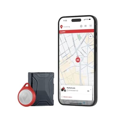 Trackting Smart V3 Un Solo Paìs - Localizador GPS para Coche y Moto con Sim sin Suscripción LTE-M/Edge - Batería Recargable Que Dura Meses - Alarma Moto con Aviso al Movil y GPS