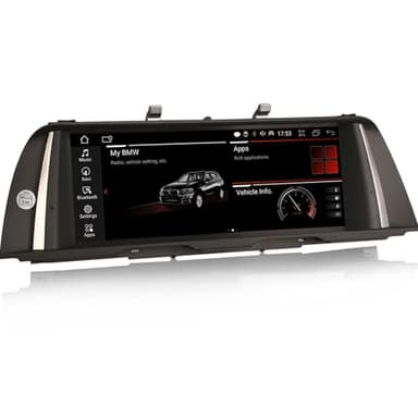 GONFEN 10,25 Pulgadas 8 Núcleos Android 13 Radio de Coche para BMW Serie 5 F10 F11 NBT 2013-2016 con Bluetooth WiFi 4G Dab+ Carplay Android Auto GPS Pantalla táctil USB iDrive TPMS 4GB RAM+64GB ROM