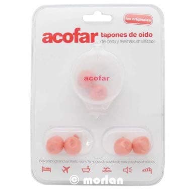 ACOFAR TAPON OIDOS CERA 6 UNI