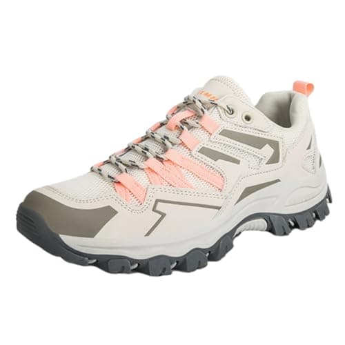Hixingo Zapatos de Senderismo Hombre, Zapatillas de Senderismo Mujer Zapatillas Trekking Antideslizante Impermeable Zapatillas Montaña Ligero Zapatillas Trail Running