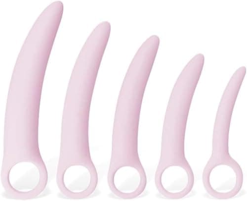 - Set de 5 Dilatadores Vaginales Progresivos de Silicona Hipoalergénica-aa214