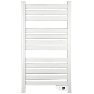 gridinlux® | Homely DRY 500W Radiador Toallero eléctrico baño | Blanco |Secador de toallas pared | 2 en 1 | Bajo Consumo | IP24