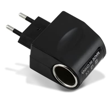 NIUCOM Adaptador convertidor de Corriente para Coche, 220V AV a 12V DC 6W, Transformador inversor para mechero Encendedor Coche Accesorios protección Voltaje