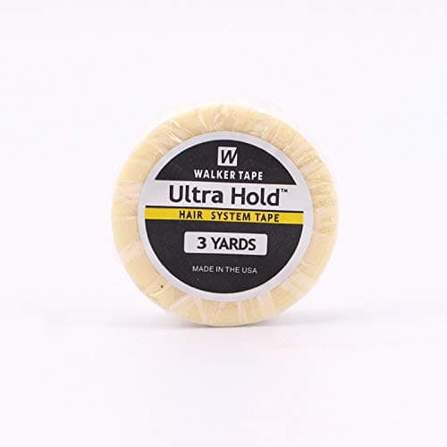 "Ultra Hold" Walker doble cara rollo cintas pegatinas adhesivo hombres sistema prótesis capilares pelo cabello reemplazo toupee peluca extensión pelo(3 yardas & 1/2 pulgadas)