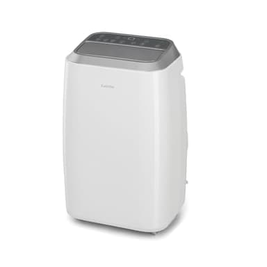 Klarstein Aire Acondicionado Portatil, Pinguino 4 en 1 para Casa, Climatizador Silencioso, Ventilador y Deshumidificador, Aparato de Aire Acondicionado Modo Noche, Bajo Consumo 12,000 BTU AC