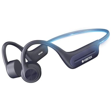 Voistek Cascos de Conducción Ósea con Reproductor MP3 de 32GB, Impermeables IP68, Auriculares Subacuáticos de Ajuste Seguro para Entrenamientos, Carrera y Natación, con Micrófono Incorporado