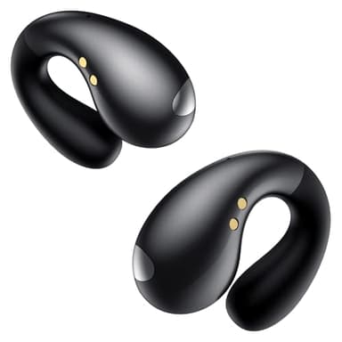 EUQQ Auriculares Conducción Ósea - Auriculares Inalámbricos Deportivos con Bluetooth 5.3 y Sonido Envolvente, Cascos Inalámbricos Bluetooth Deporte con Diseño Ergonómico para Running y Gimnasio
