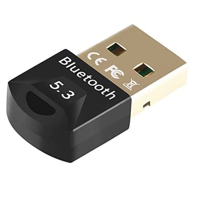 zoerbufan Adaptador Bluetooth 5.3 para PC Windows 7/8.1/10/11, Bluetooth Dongle Transmisor y Receptor, USB Bluetooth Stick para Computadora Portátil Impresora Auricular Ratón