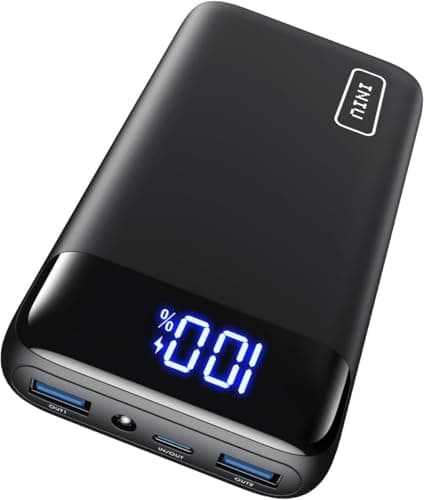 INIU Power Bank, 22.5W 20000mAh Bateria Externa Carga Rapida, Bateria Portatil PD3.0 QC4.0, Powerbank USB C Input & Output Compatible con iPhone 15 14 13 12 Pro MAX Mini Plus Samsung Xiaomi Huawei