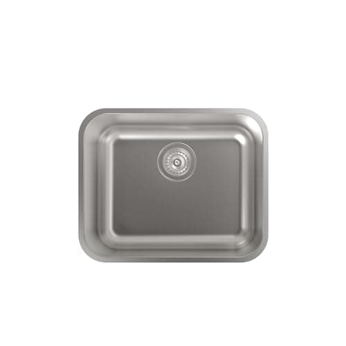 Cata Fregadero bajo encimera, Modelo CB 50-40, Fregadero cocina un seno, Acero inoxidable, Instalación en mueble de 60 cm, Cb - 40-50, Talla única