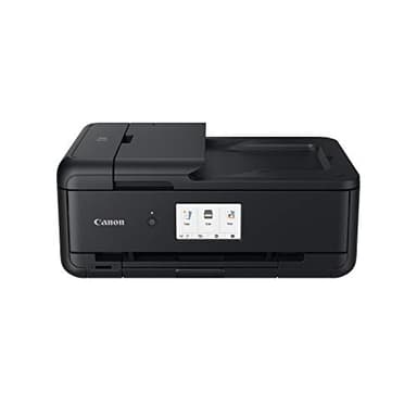 Canon Pixma TS9550a Impresora Multifunción Empresarial, Sistema de Inyección de Tinta, A3, WiFi, Conectividad Inalámbrica, ADF de 20 Hojas, Cartuchos Tinta XL, Pantalla Táctil, Negro