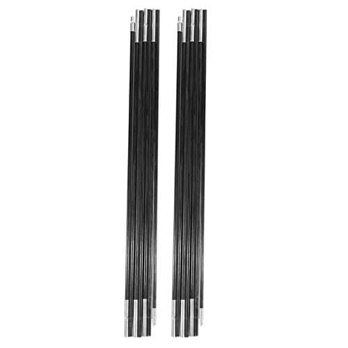 Varillas de Tienda de campaña elásticas de Alta Resistencia de Fibra de Vidrio para Tienda de campaña de 3.96 M, Varillas de Soporte para Tienda de campaña de 3-4 Personas Varillas Tienda Campaña