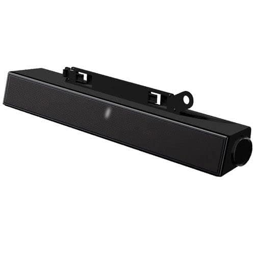 Dell Kit Speaker, Sound Bar, External, Black, 12V, 10W, No, 0C729C (External, Black, 12V, 10W, No Power Adapter Included, 335.28 * 55.88 * 40.64MM, Multimedia AX510, 1.0 Channels,)