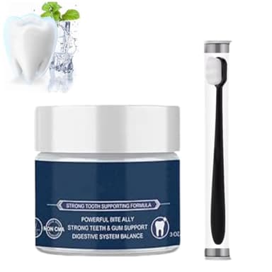 Pasta de dientes remineralizante, Polvo de dientes remineralizante, Pasta de dientes natural blanqueadora, Pasta de dientes, Prevención y remineralización de caries naturales (PC1)