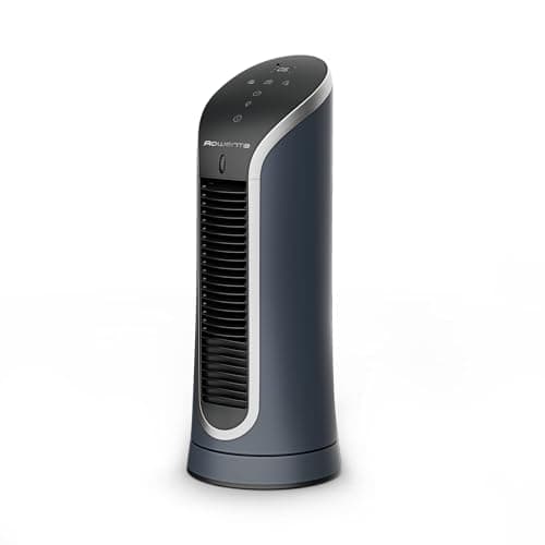 Rowenta Eole Compact, ventilador de torre, frescor excepcional, confort silencioso, 60% menos de energía, VU6220F0