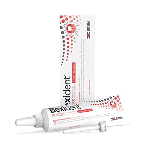 ISDIN Bexident Encías Tratamiento Coadyuvante Gel tópico gingival con Clorhexidina 0,2% + Pantenol, Coadyuvante en gingivitis y periodontitis con acción inmediata, 1 x 50ml