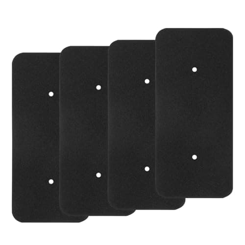 4 Piezas Filtro Secadora para Candy Hoover 40006731, JINSIHU Filtro de Espuma Compatible con Secadora Hoover Candy 275x125x10mm para Secador de Condensación y Bomba Calor Esterilla Filtros de Pelusa