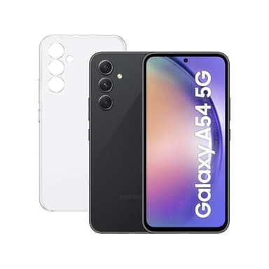 SAMSUNG Galaxy A54 5G (256GB, 8GB de RAM) Smartphone Android Color Negro, Pantalla Infinity-O FHD+ de 6,4 Pulgadas, Batería de 5000 mAh, Exclusivo Amazon (Versión española)
