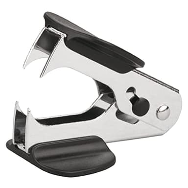 Kores | Quitagrapas Oficina Tipo Pinzas | Para Grapas de 24/6 | Color Negro | Con Cierre de Seguridad | Aliado Perfecto como Material de Oficina y Papeleria y Material Escolar