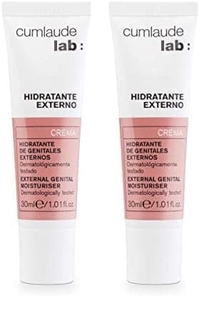 Cumlaude Lab Hidratante Externo - Crema Hidratante y Calmante para la Sequedad y el Picor de la Zona Íntima, Compatible con el pH Vulvar, con Glicerina y Pantenol - 30 ml (Paquete de 2)