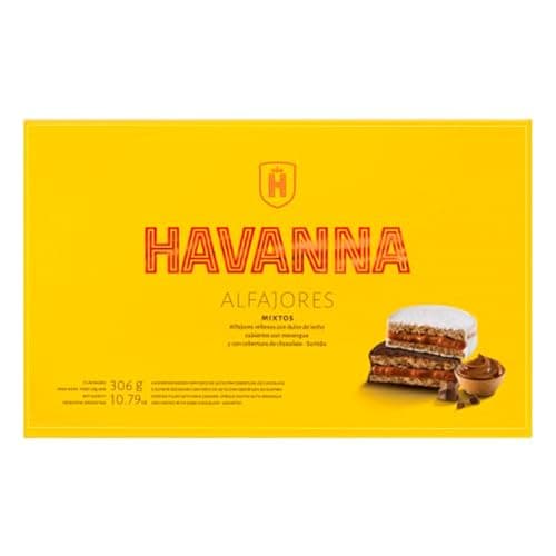 Alfajores Argentinos Mixtos 306 gr.