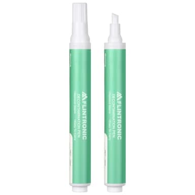 Flintronic 2PCS Lápiz Quitamanchas, 10ML, Ropa Stain Remover Pen Boli Quitamanchas, Quitamanchas, Lavado Libre, Quita Rápidamente las Manchas de Aceite, para Una Variedad De Ropa De Tela, Sangre, Vino