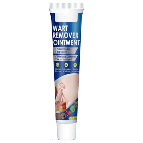 KOAHDE Crema Alivio De Verrugas,Eliminador De Marcas En La Piel,Crema para Eliminar Verrugas,Unidades Removedor de Verrugas Seguro,Natural,20G,1PC