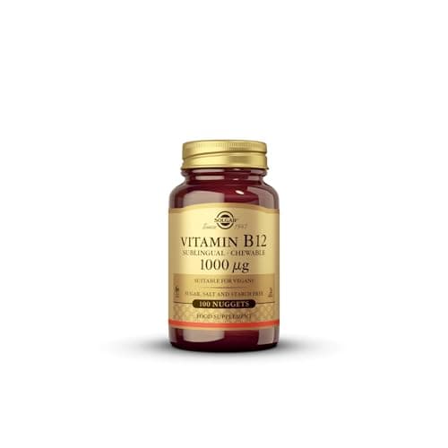 Solgar Vitamina B 12, 100 Unidades (Paquete de 1)
