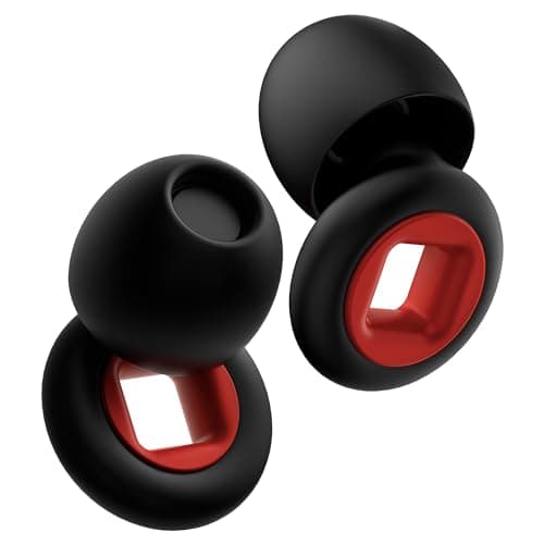 LOZIEMI Tapones Oídos Ruido Dormir anti ronquidos para dormir– Protección auditiva súper suave y reutilizable en silicona flexible para dormir, concierto– 8 almohadillas en XS/S/M/L