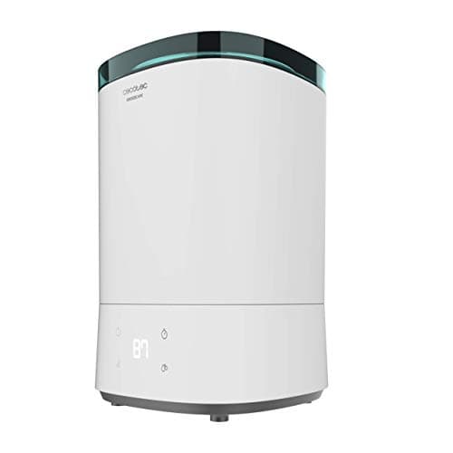 Cecotec Humidificador BreezeCare 3000. Depósito 5,5 litros, Humidificación 330 ml/h, Filtro cerámico, Autonomía hasta 24h, 3 Velocidades, Temporizador, Cobertura hasta 30 m2
