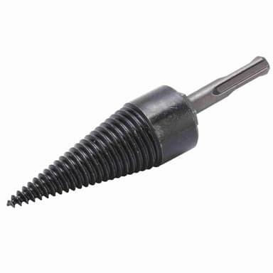 Broca de Cono de Madera Dividida, Taladro Escalonado de Acero para Taladro Eléctrico de Madera, de 32 mm (Round Handle)