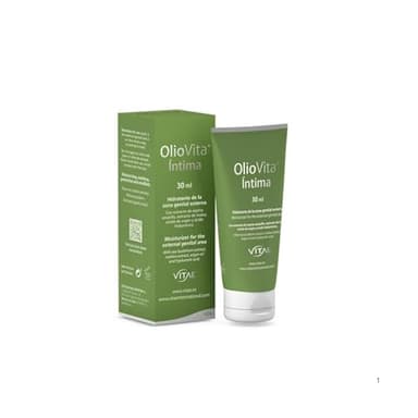 Vitae Oliovita Crema Intima 30ml | Fórmula natural para la zona íntima | Hidratación y regeneración | Sensación de confort | Efecto emoliente y calmante