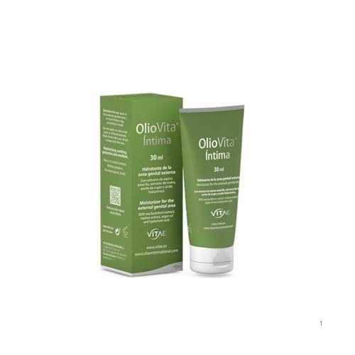 Vitae Oliovita Crema Intima 30ml | Fórmula natural para la zona íntima | Hidratación y regeneración | Sensación de confort | Efecto emoliente y calmante