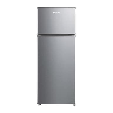 Wonder Frigorífico Combi 2 Puertas Inox WF145500EX. Capacidad 204 Litros, Puerta Reversible, Bajo Nivel Sonoro, Eficiencia Energética Clase E