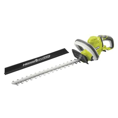 Ryobi RHT4550HS - Cortasetos Eléctricos 450W - 50cm - Doble Afilado de Dientes con Diamante, Mango ergonómico Grande