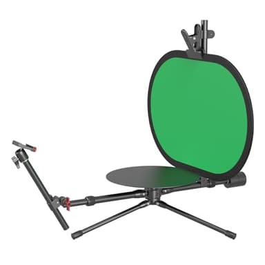 SMALLRIG Plataforma Giratoria para Fotografía de 360° de 12" Profesional, ángulo de Disparo Ajustable, Plataforma Giratoria de Video Portátil, con Placa QR para Arca - 4807