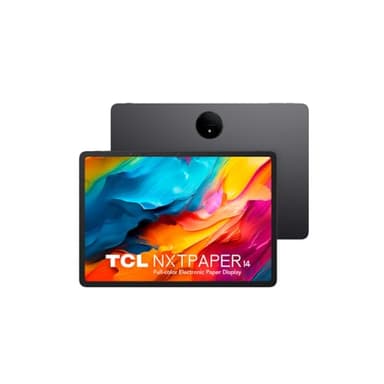 TCL NXTPAPER 14 WiFi - Tablet de 14.25" 2.4K, Octa-Core, 8GB de RAM (+8GB Extensión RAM), Memoria de 256GB, 10000 mAh de Batería, Carga rápida 33W, Android 14, Gris.