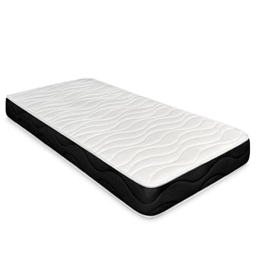Somnia Descanso - Colchón Viscoelástico Versalles Reversible, con Viscosoft, Firmeza y Confort, Firmeza Media-Alta, Cara Invierno-Verano 135 x 190