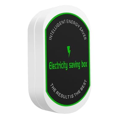 Dispositivo de Ahorro de Energía | Enchufe y Caja de Ahorro de Electricidad Profesional, Estabilizador de Voltaje 90V-250V, Reductor de Electricidad