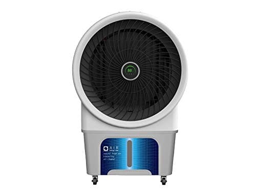 M Confort Air Engine Climatizador Evaporativo Portátil, 250 Watts, 80 m², 3 Velocidades, Máximo Caudal 6000M³/H, Ventilador Axial, 125 x 85 x 55 cm