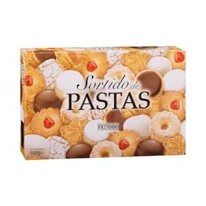 Surtido de pastas artesanas Hacendado Caja 1 bandeja (500 g) Pack 2