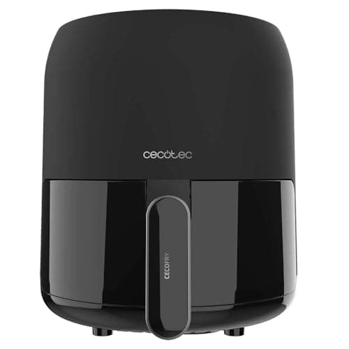 Cecotec Freidora de Aire sin Aceite de 3 L Cecofry Fantastik 3000 Air Fryer 1000 W, Digital, Tecnología PerfectCook, Diseño Moderno y Compacto, 9 Modos, 80-200grados C, 0-60 Minutos