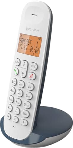 Logicom ILOA 150 Teléfono Fijo inalámbrico sin contestador - Solo - Teléfonos analógicos y dect - Pizarra